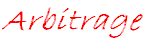 Arbitrage